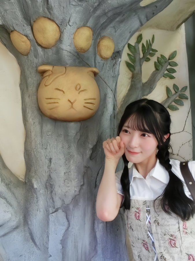 【图片】AKB48佐藤绮星 因为歌词里提到了井之头公园，我就顺便去散散步了🫶?