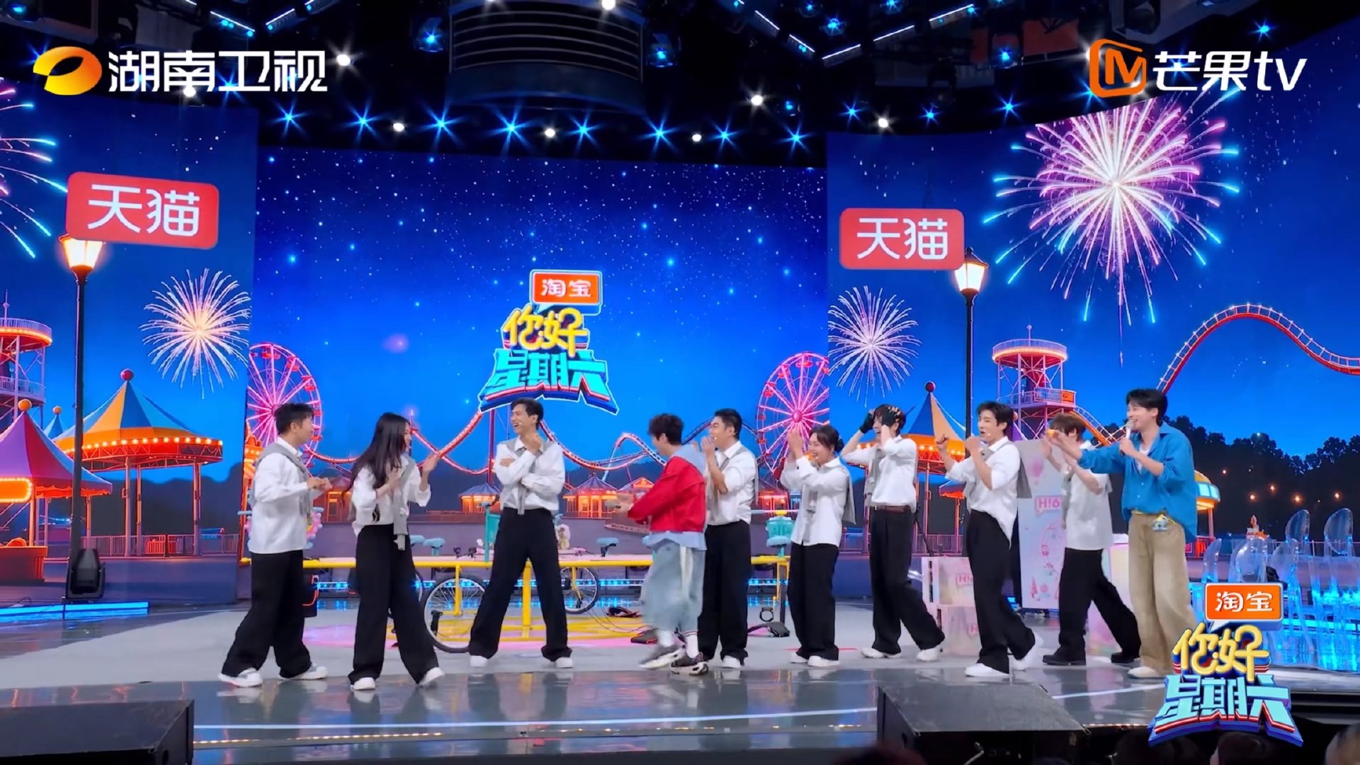 心跳瞬间拉满！李现迎来蒙眼蹦极终极挑战，不可置信写满脸上，慌张的模样太有综艺感。
