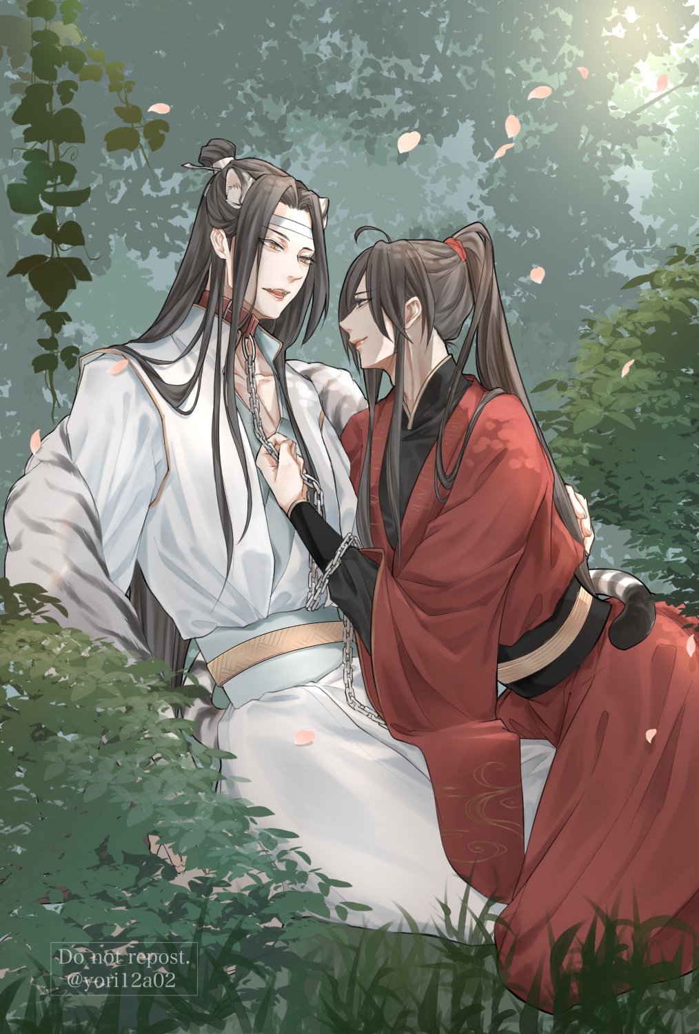 #魔道祖师##漫画#小美人又来勾引你二哥哥twi：yori12a02 ​​​
