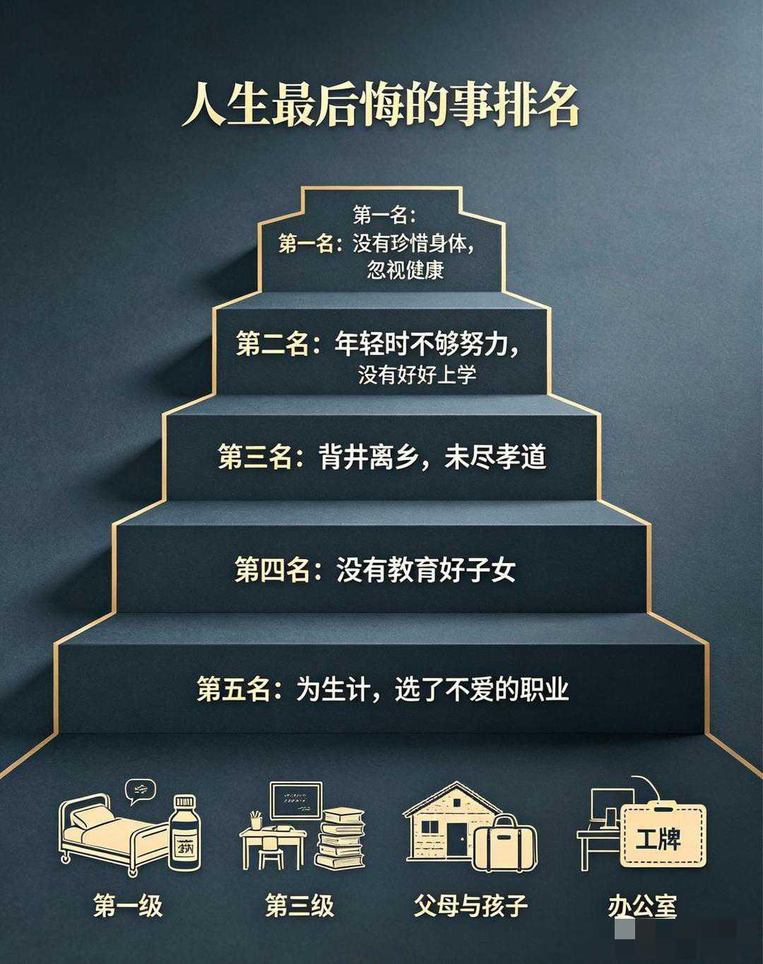 人生最后悔的事情排名
