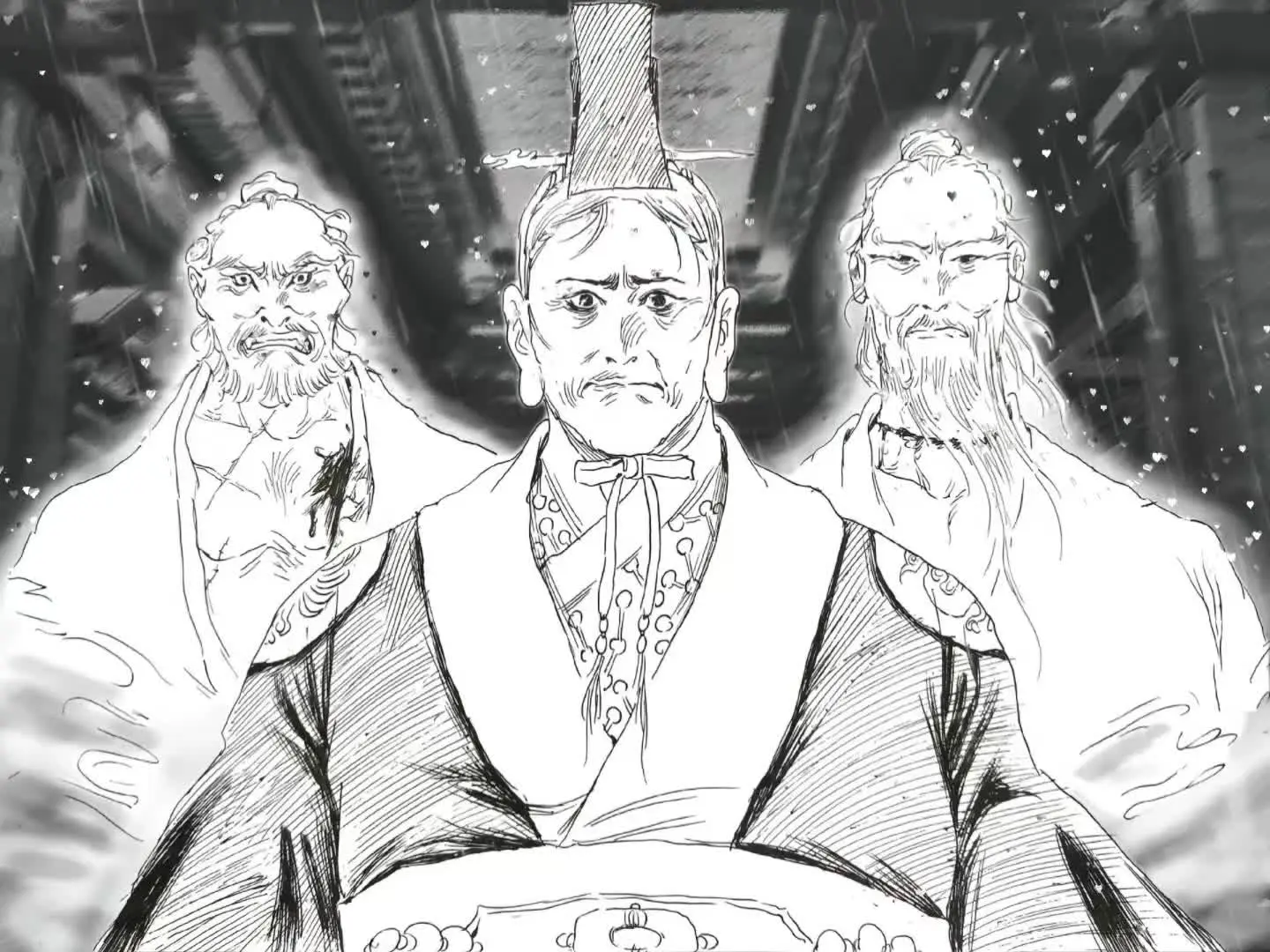 他们带着遗憾离开时，心里想的应该是当年桃园的场景吧! 三国桃园结义