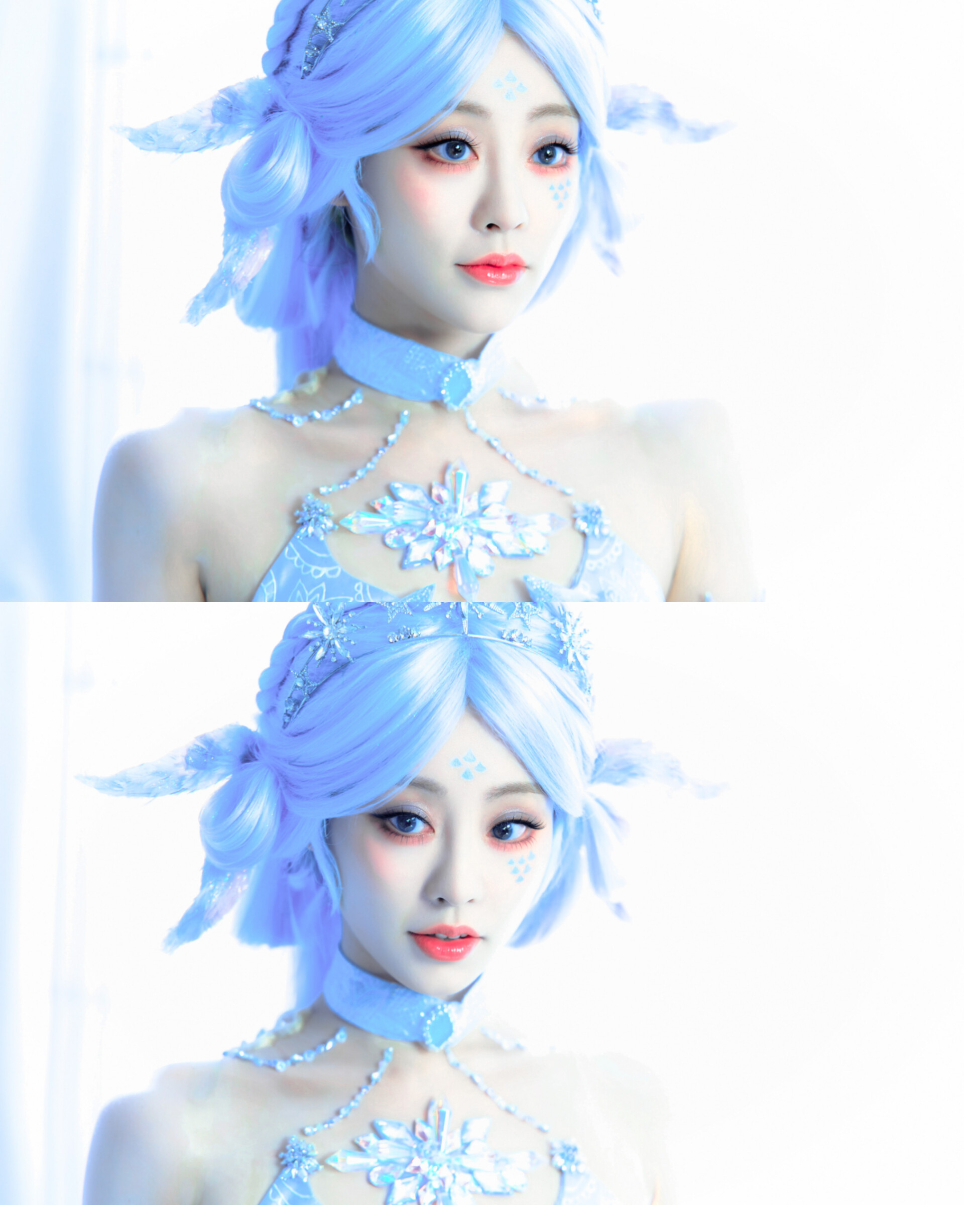 【祝绪丹】冰雪奇缘祝绪丹cos冰魄 ​​​