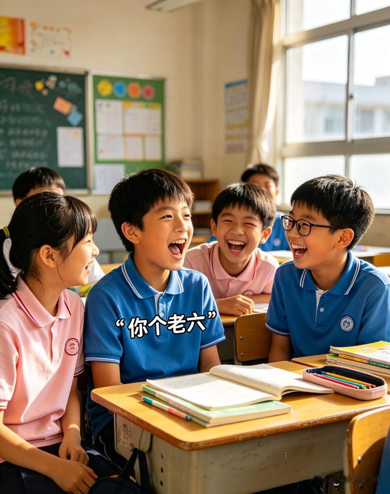 小学生满嘴烂梗，家长听不懂破防

“报giao”“你个老六”“鸡你太美”“包的包