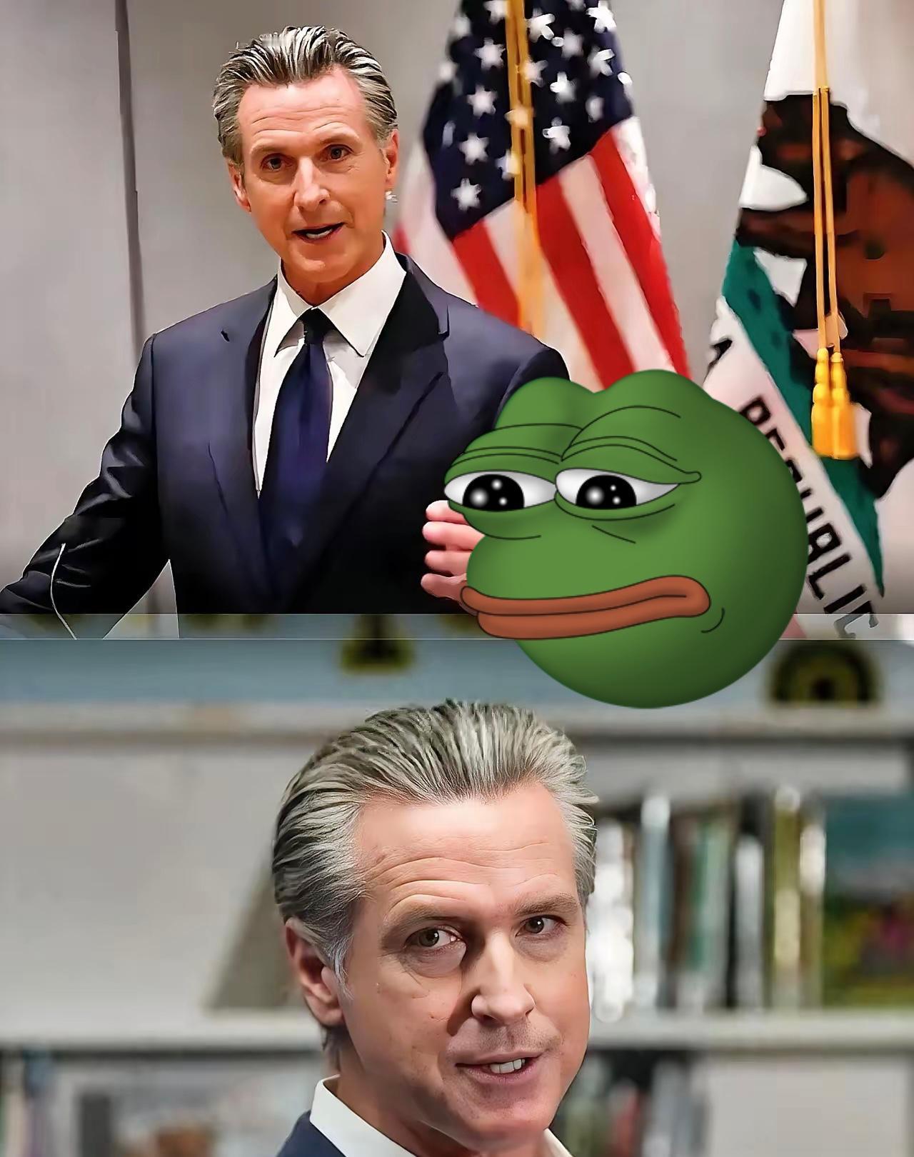 刷到个新闻，差点没笑出声。关税战还没打，美国内先炸了！加州州长纽森的一波操作，说