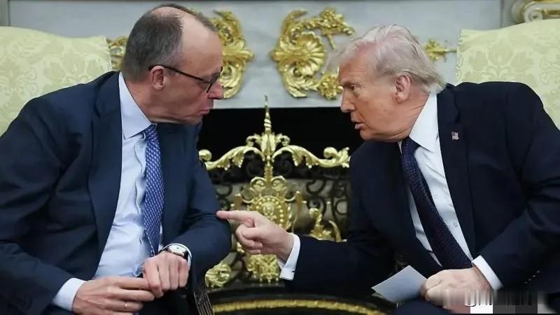 真不知道是谁给默茨的勇气，让他对特朗普说三道四，法国马克龙都不敢，英国国王查尔斯