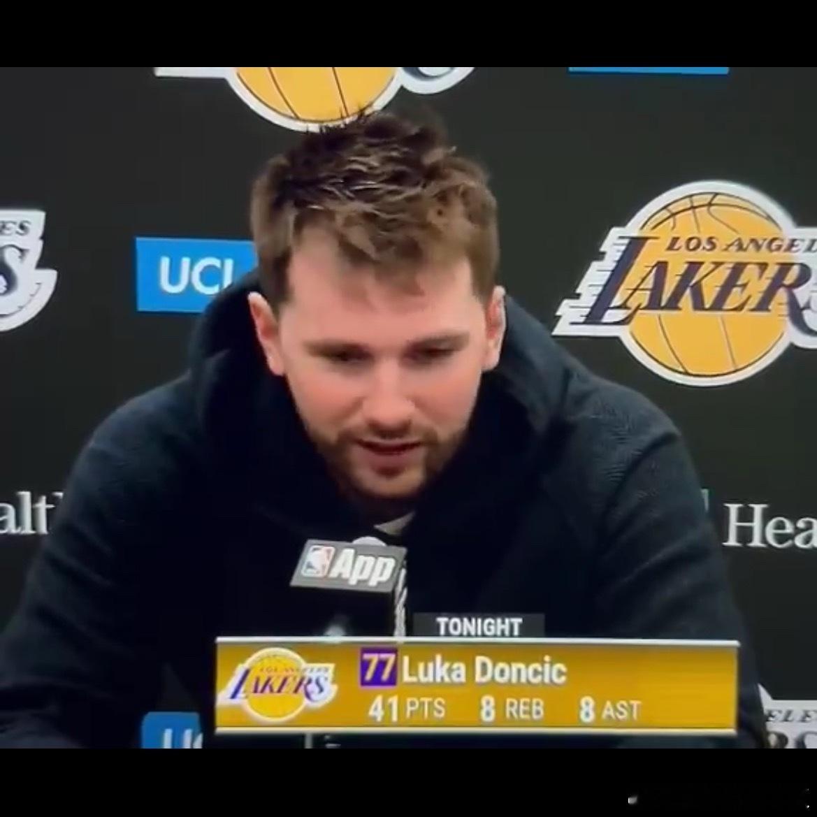 东契奇赛后：“有几分钟我们打得很强硬，但后来有几段时间又不行了。我们投进了几个关