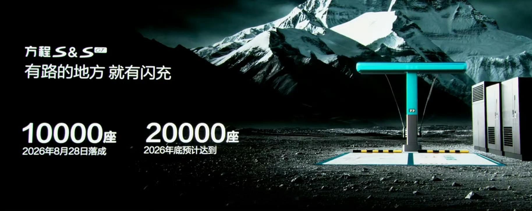 方程S&SGT上市发布会900公里续航加上比亚迪二代刀片电池的闪充，即没有续航焦