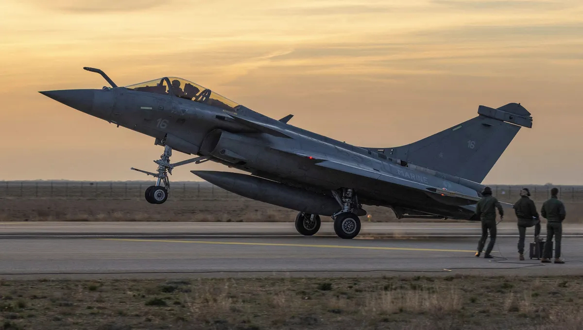 今日阵风 早安 法国海军第12F海军航空队阵风MPhoto credit: Ma