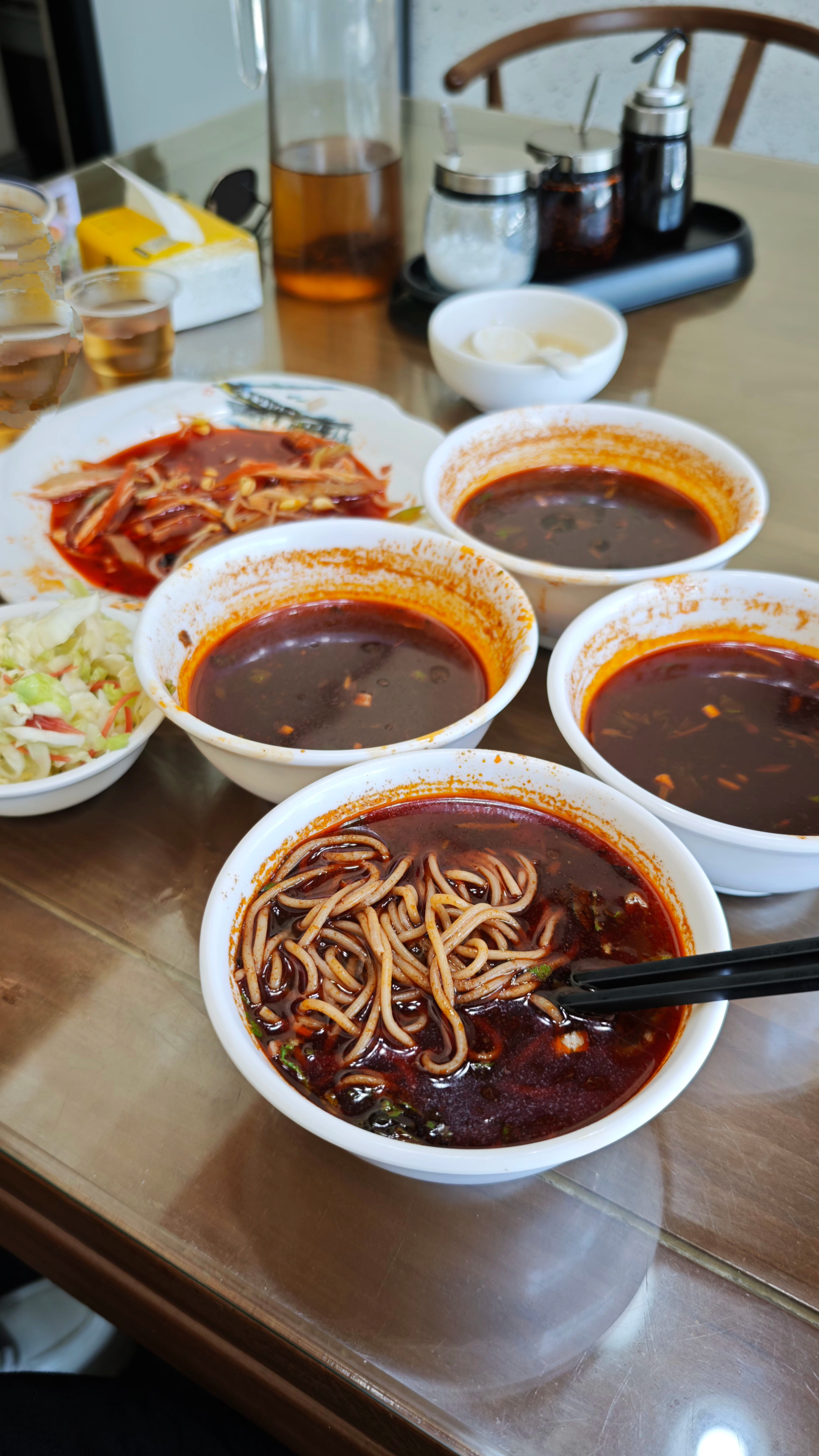 日常分享 淳化饸络我吃了四碗，平时饭量不大，是太好吃了。随手拍记录生活日常[超话