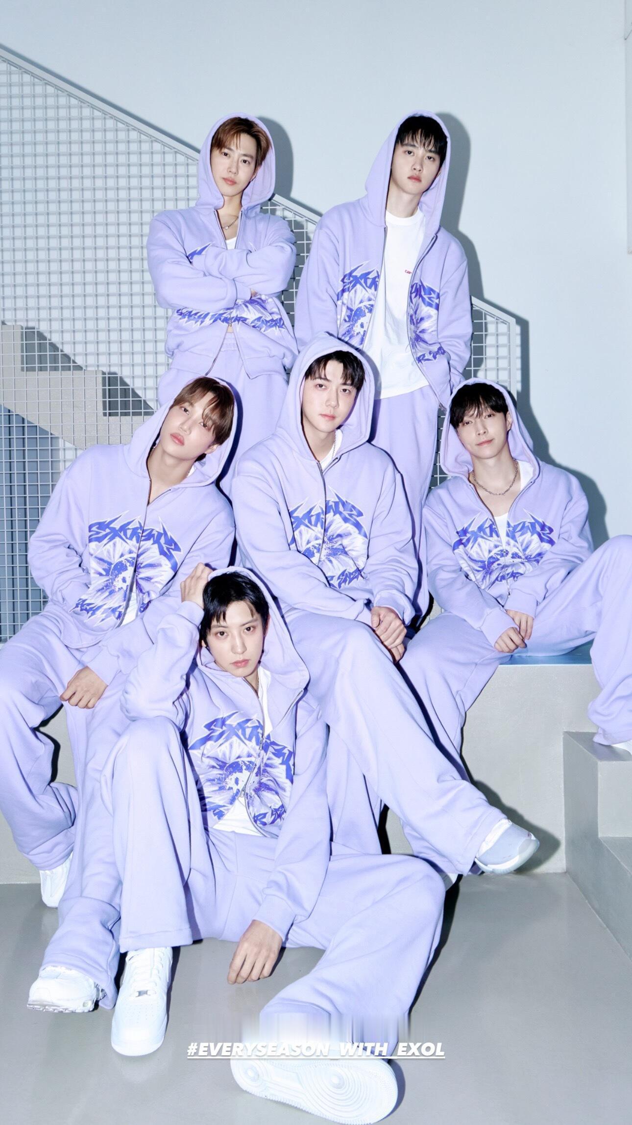 EXO台历照预告，张艺兴 朴灿烈 吴世勋，又帅又可爱，张艺兴看起来好乖啊！