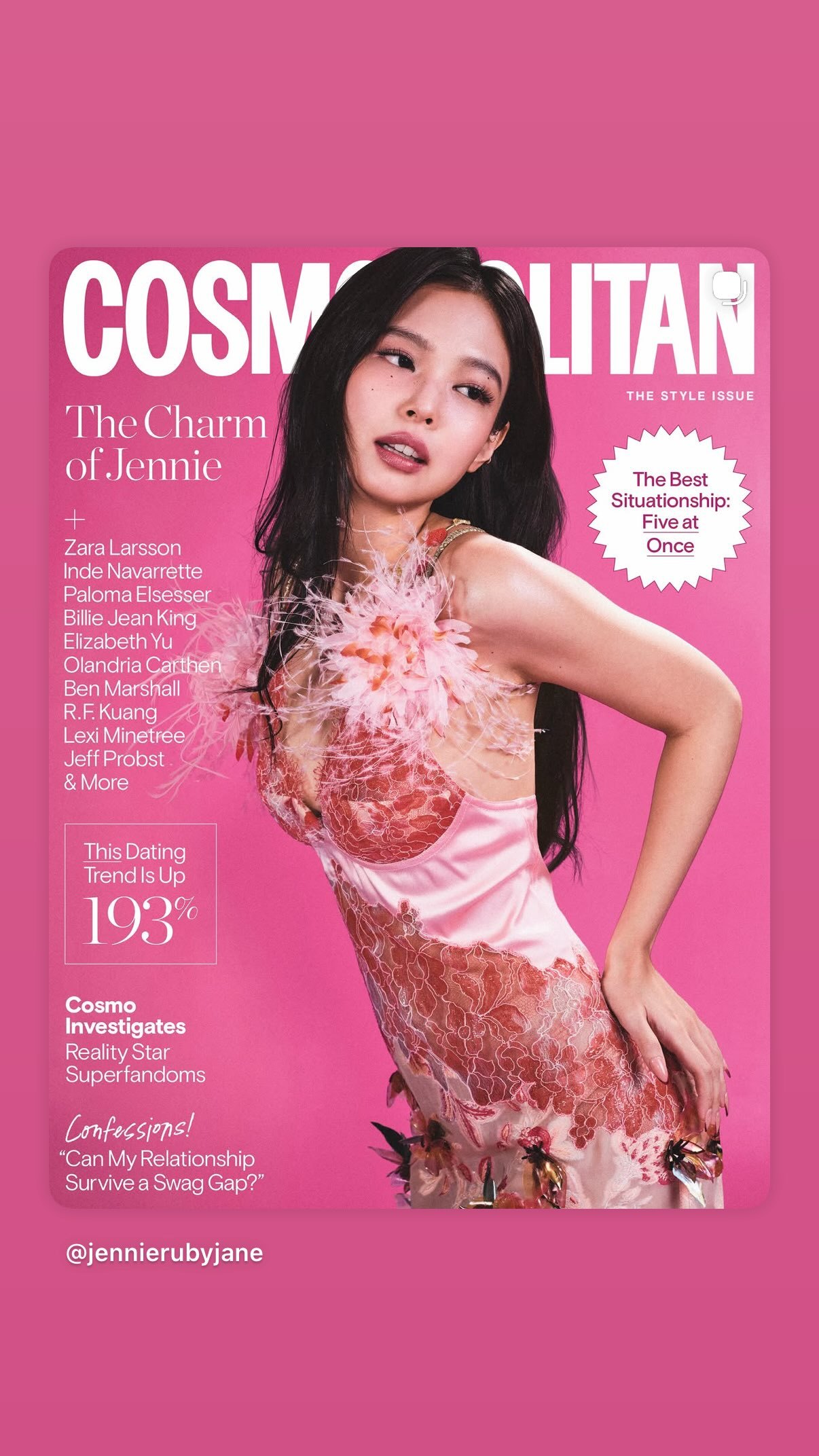 BLACKPINK  【IG】260811更新 –USA Cosmopolita