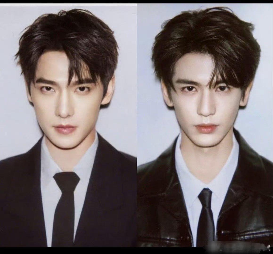 杨洋、张凌赫撕拉片表情姿势一毛一样[思考] ​​​
