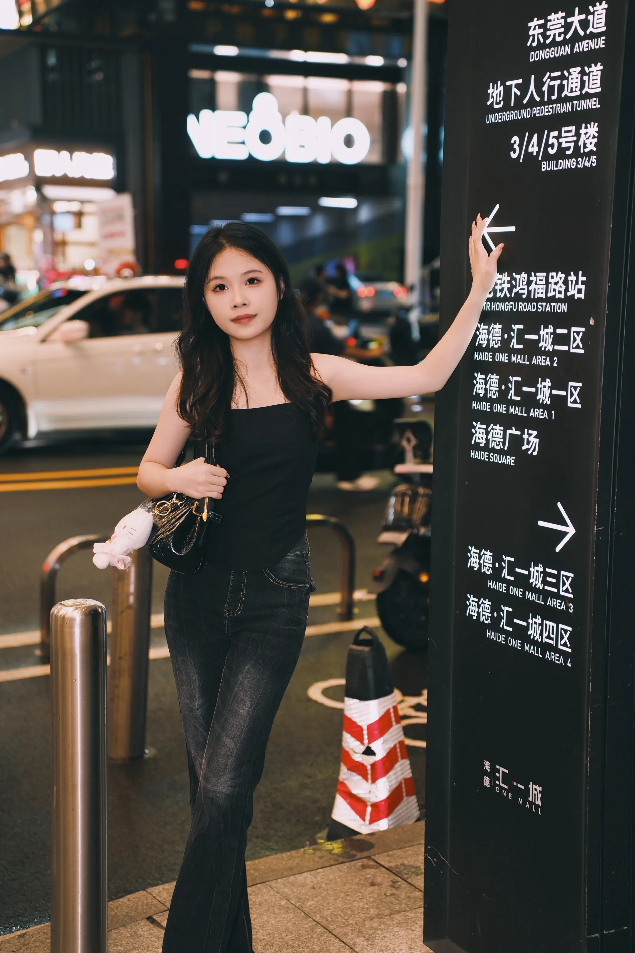 汇一城夜景氛围感出片🎬📷。
