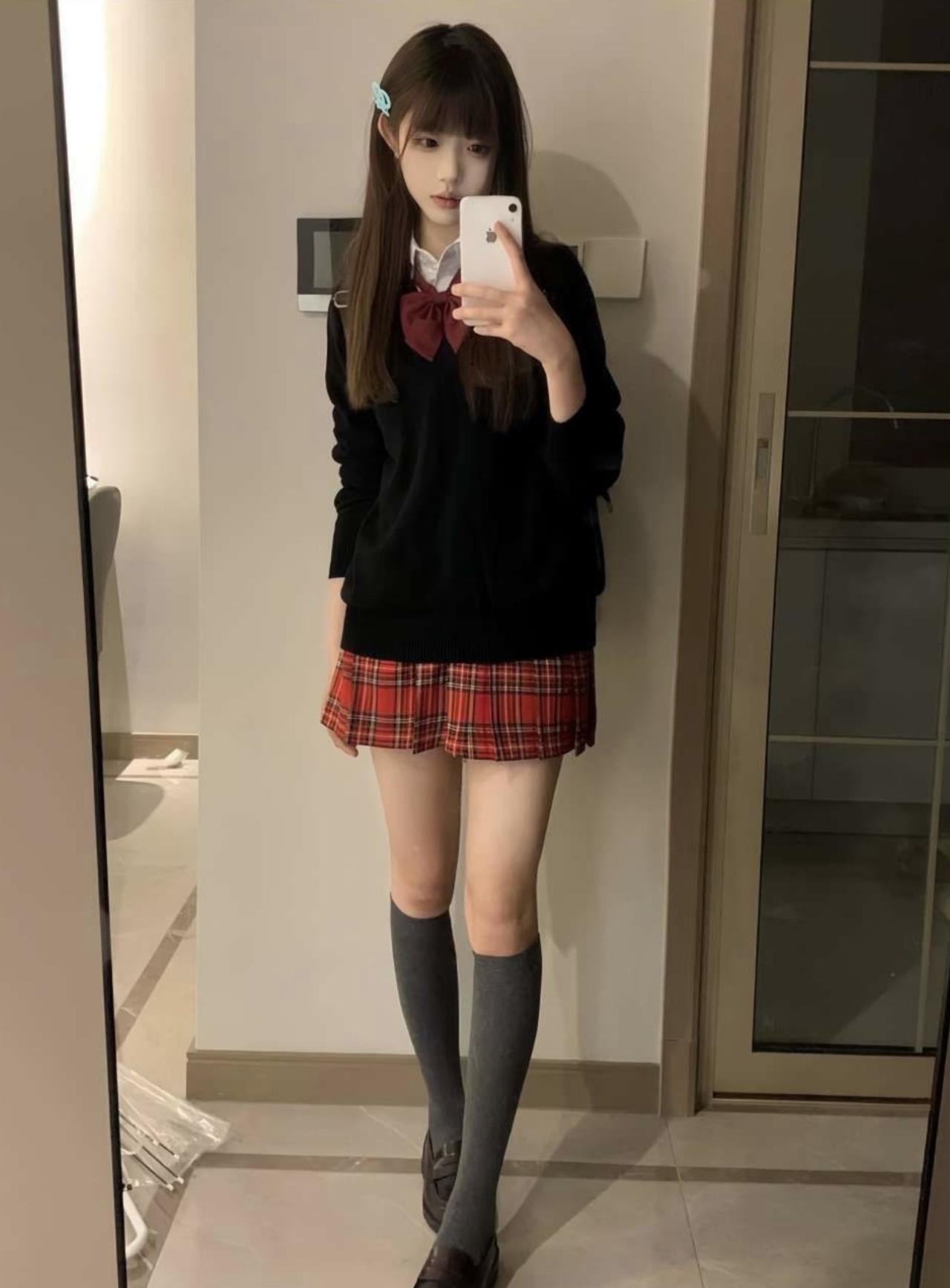 清纯小女友 06年/172cm/90斤清纯女大女朋友 青涩时期的女生 粉嫩女友 