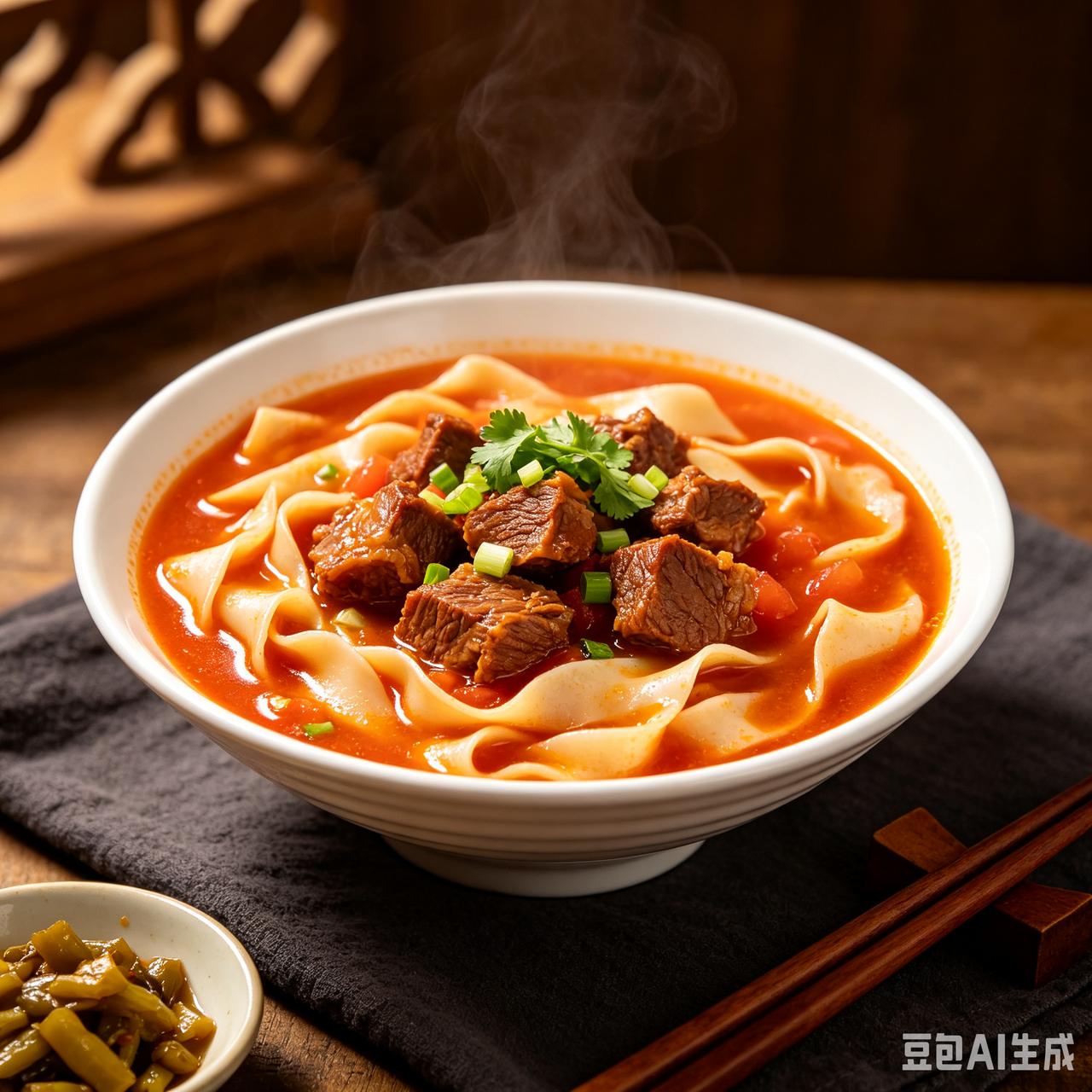 生活的美好，往往藏在这样简单的一餐里。不必山珍海味，一碗热面便可驱散疲惫。好好吃