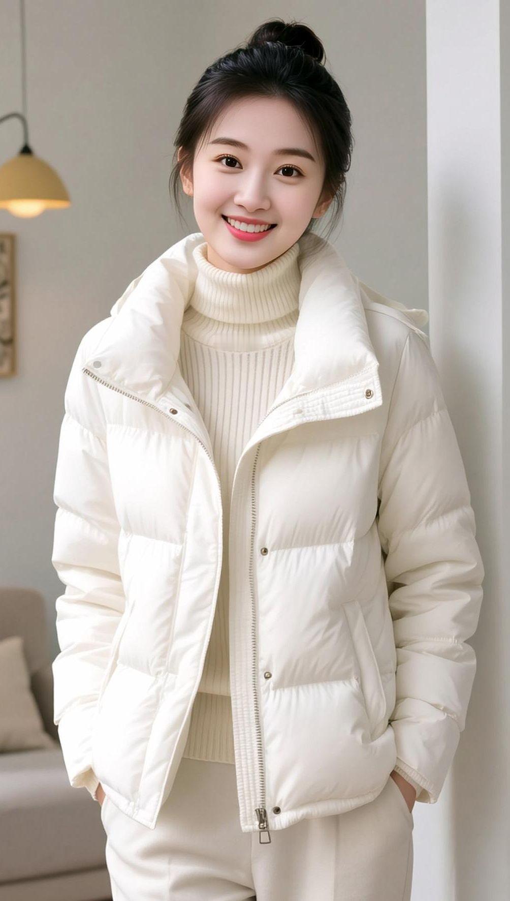 AI暖光简约写真 抖音ai创作 高颜值