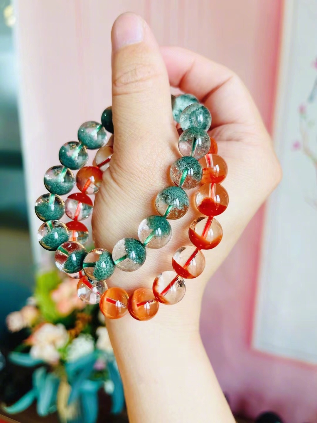 ✅西方的招财王者：绿幽灵聚宝盆✅中国式的白富美：红兔毛聚宝盆今天这么齐聚一堂，财