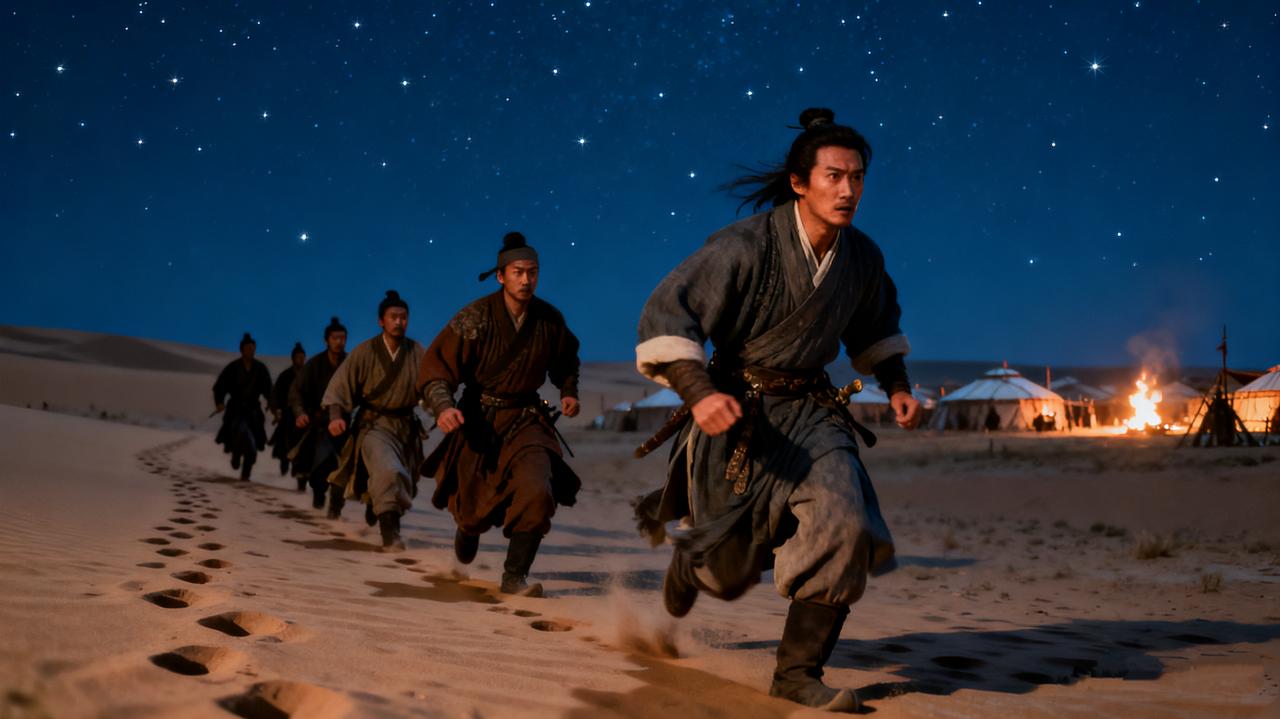 【他被迫在匈奴娶妻生子，13年后带着一个秘密逃回长安】

谁能想到，一根褪色的旌