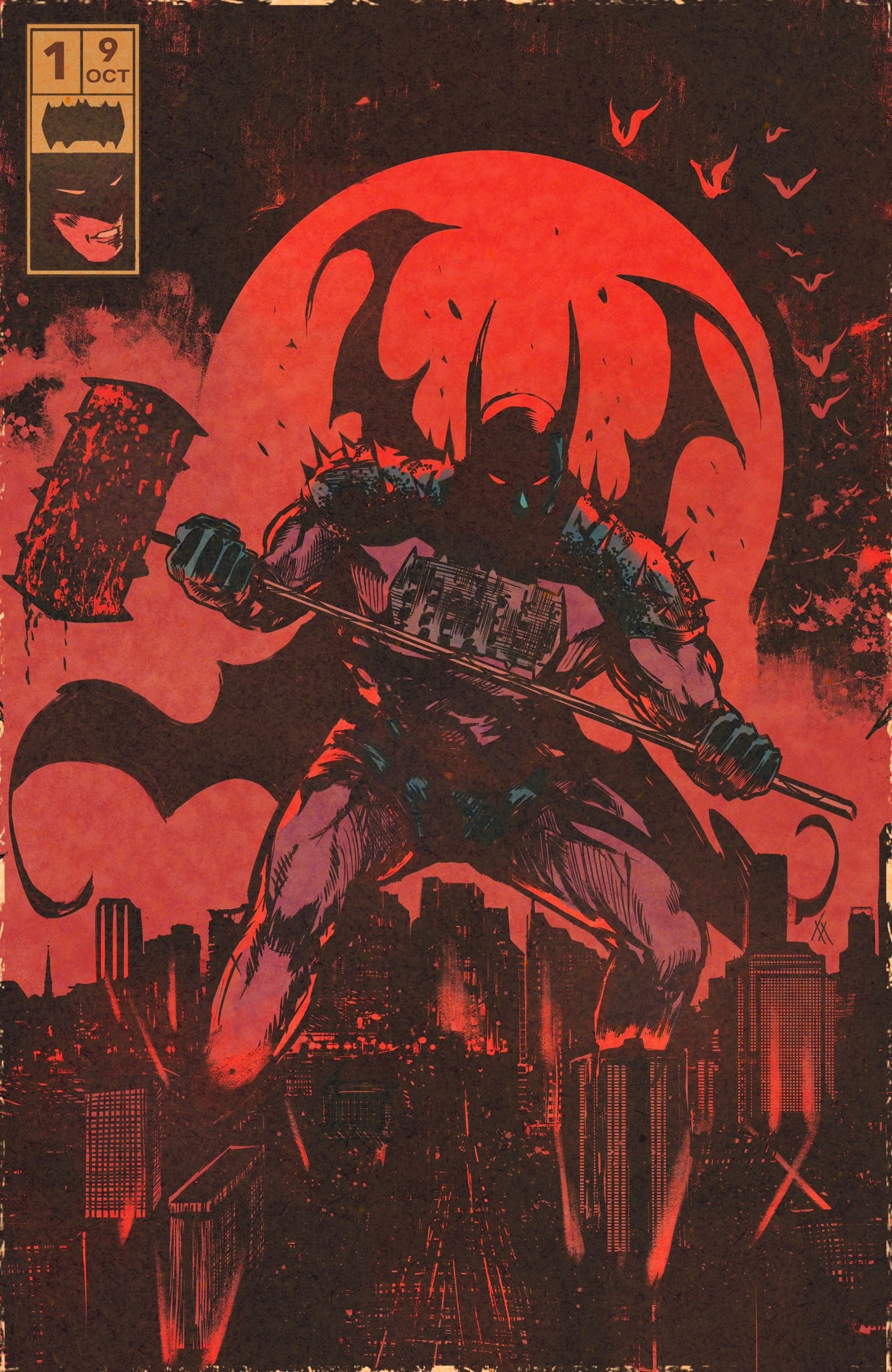 《绝对蝙蝠侠》第1话预览：🔻如何使绝对宇宙的蝙蝠侠🦇起源更接地气有时代气息呢