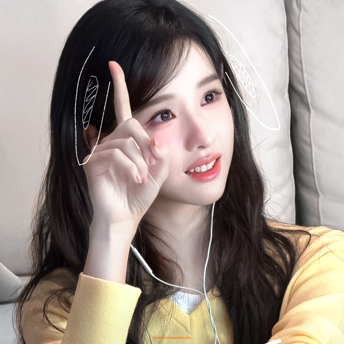 兔子能有什么坏心眼> <陈都灵*头像