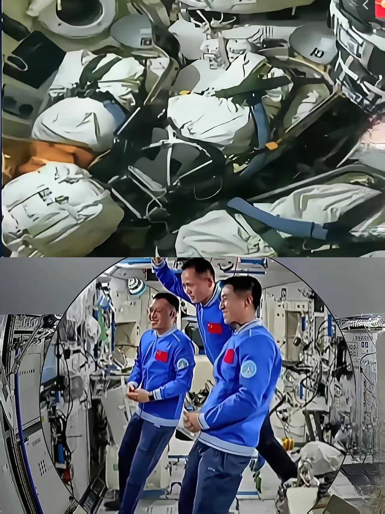 我敢断言，神舟二十一号乘组，大概是历届所有的航天员乘组里面，最有口福的了吧，硬生