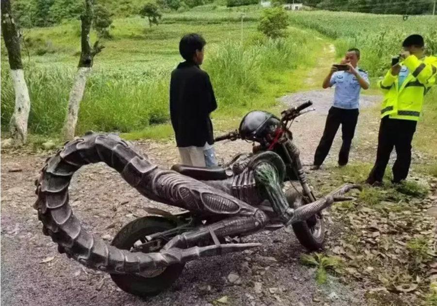 非法改装，请恢复原状 ​​​