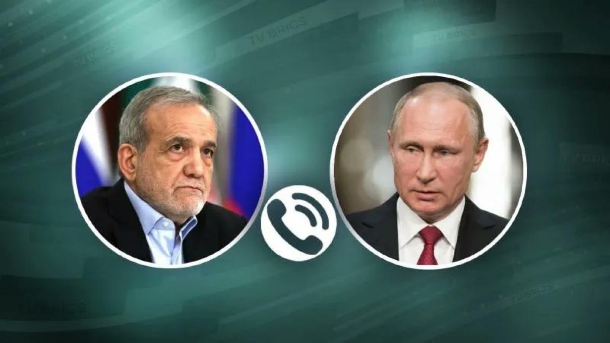 克里姆林宫表示，弗拉基米尔·普京与马苏德·佩泽什基扬进行了电话通话。佩泽什基扬祝