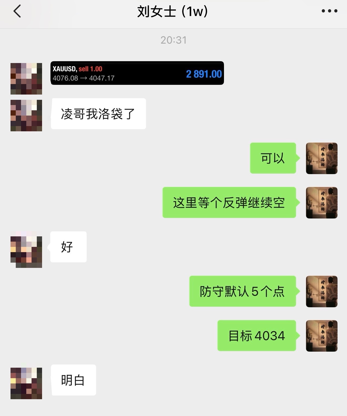 提示4076的箜，止在4047，拿下29个点空间！黄金金价黄金