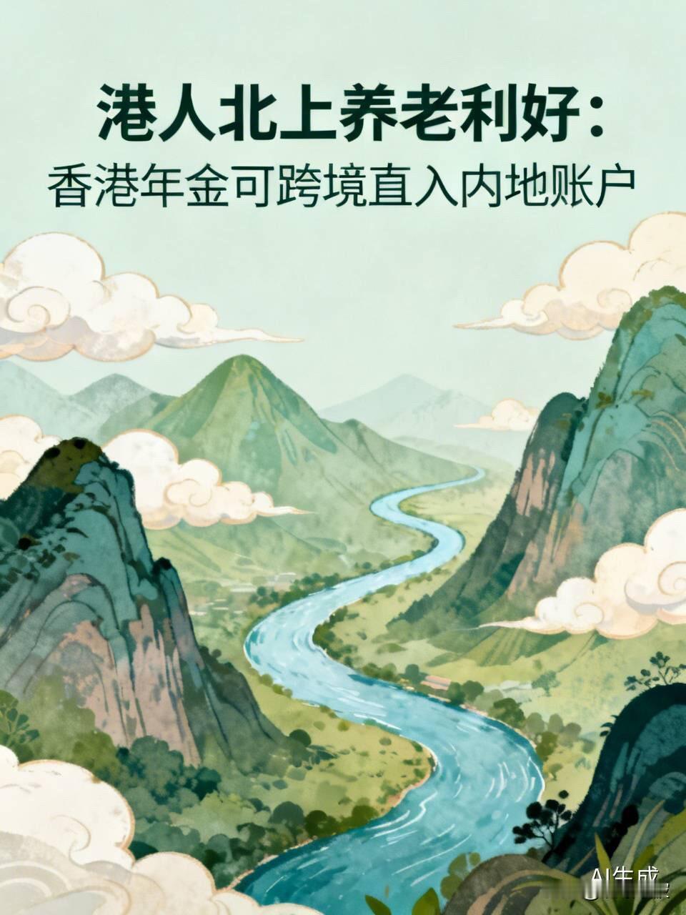 港人北上养老再迎利好：香港年金可跨境直入内地账户，人民币到账更省心

  退休后