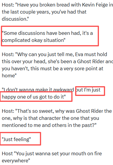 品了下和josh这段对话 这不是很明显在委婉辟谣演恶灵骑士这件事了lolll 