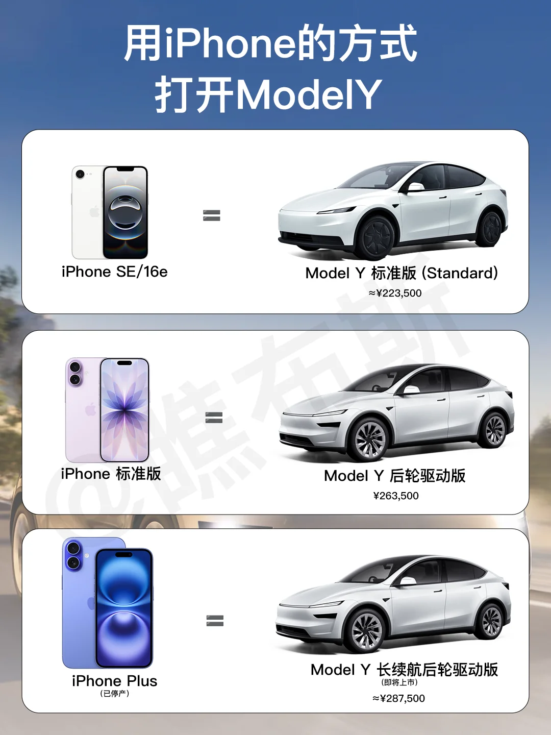 选Model Y就像选iPhone！作为老果粉，我悟了
