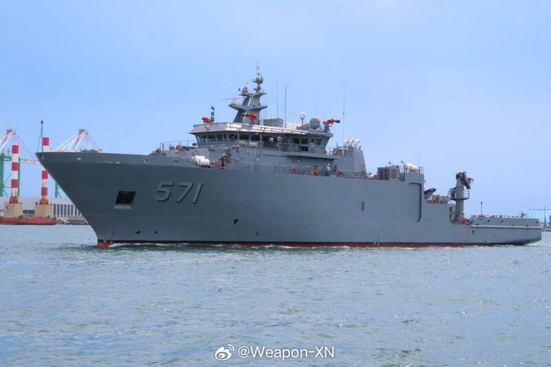 #兵器影像[超话]# 台伪海军571号救援拖船首次试航。将建造6艘此类船只来取代
