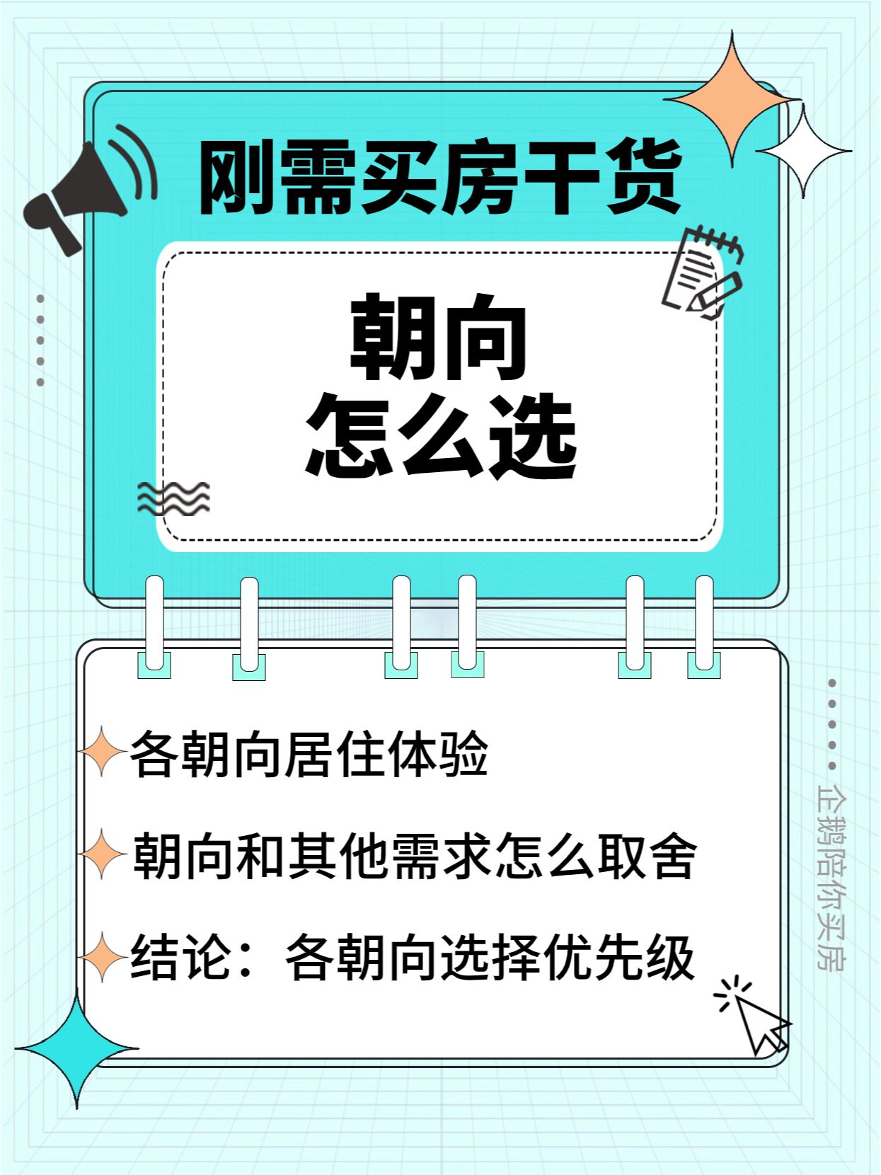 朝向怎么选——刚需买房干货