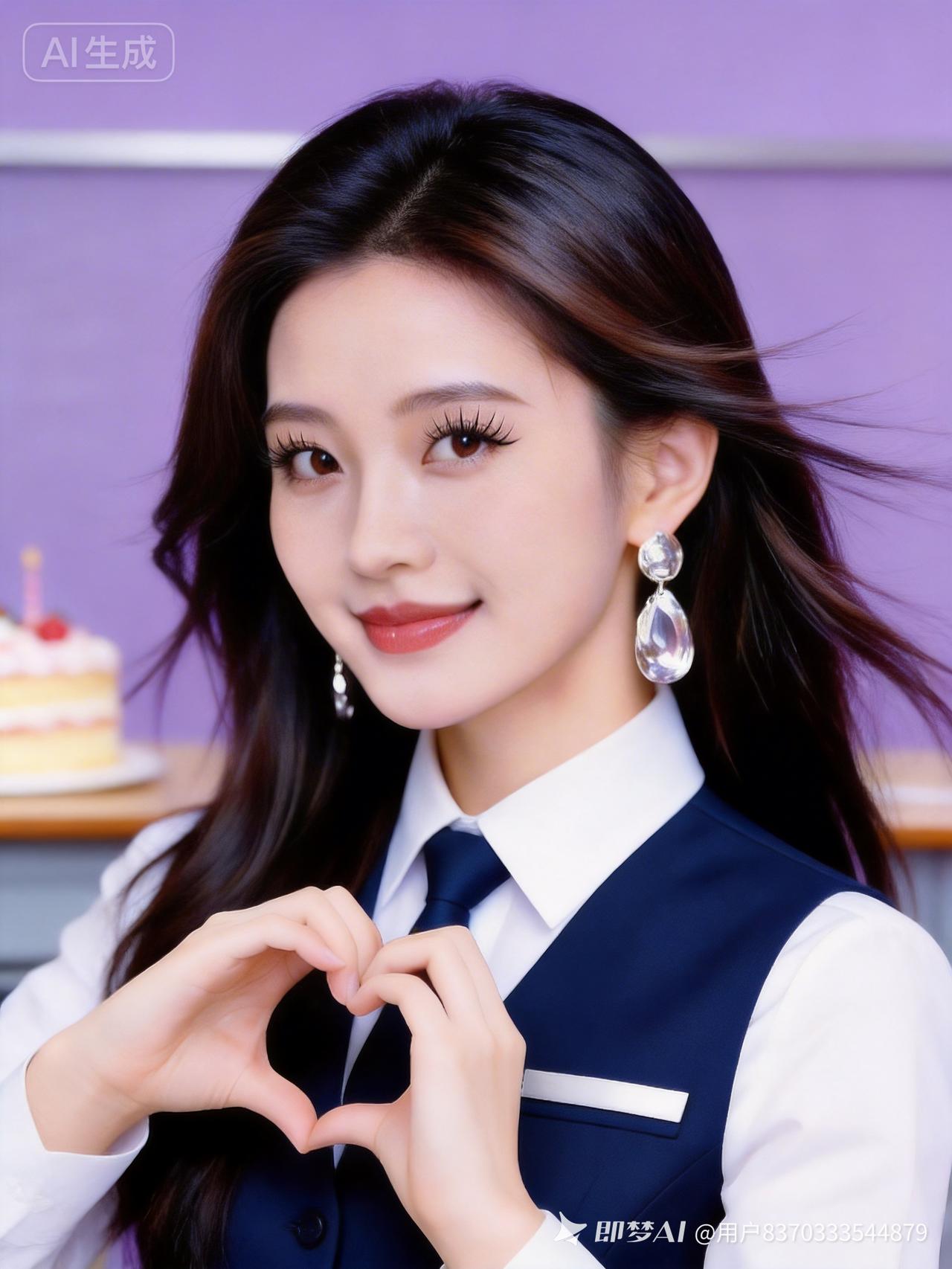 元气少女心，微笑比心❤️