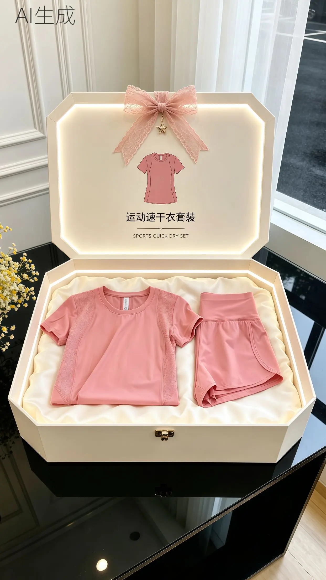 女士运动套装 速干衣套装