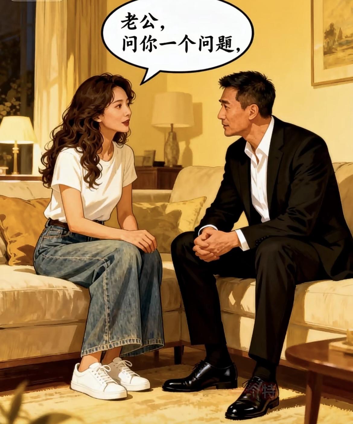 “ 老公，两个女人，一个年轻的，一个老的，你会带哪个 ”[吃瓜群众]

“ 我说