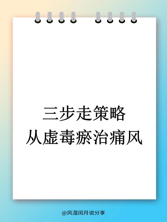 从虚、毒、瘀论治痛风，把握病机，标本兼治