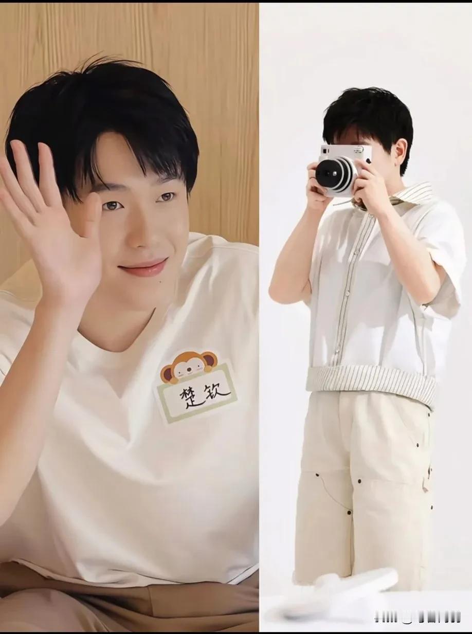 妹宝:来！头哥！看镜头！
头哥:嗨～～～小豆包，你不会五年后还这样吧[偷笑]
妹