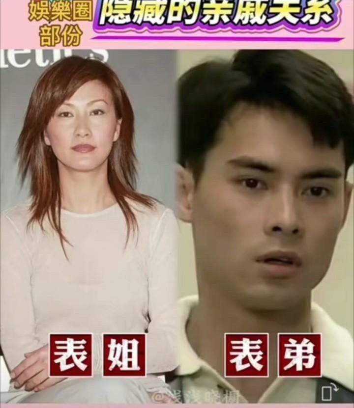 海俊杰在TVB跑了快二十年龙套，死活就混不出个脸熟。谁能想到，他亲表姐是陈慧珊—