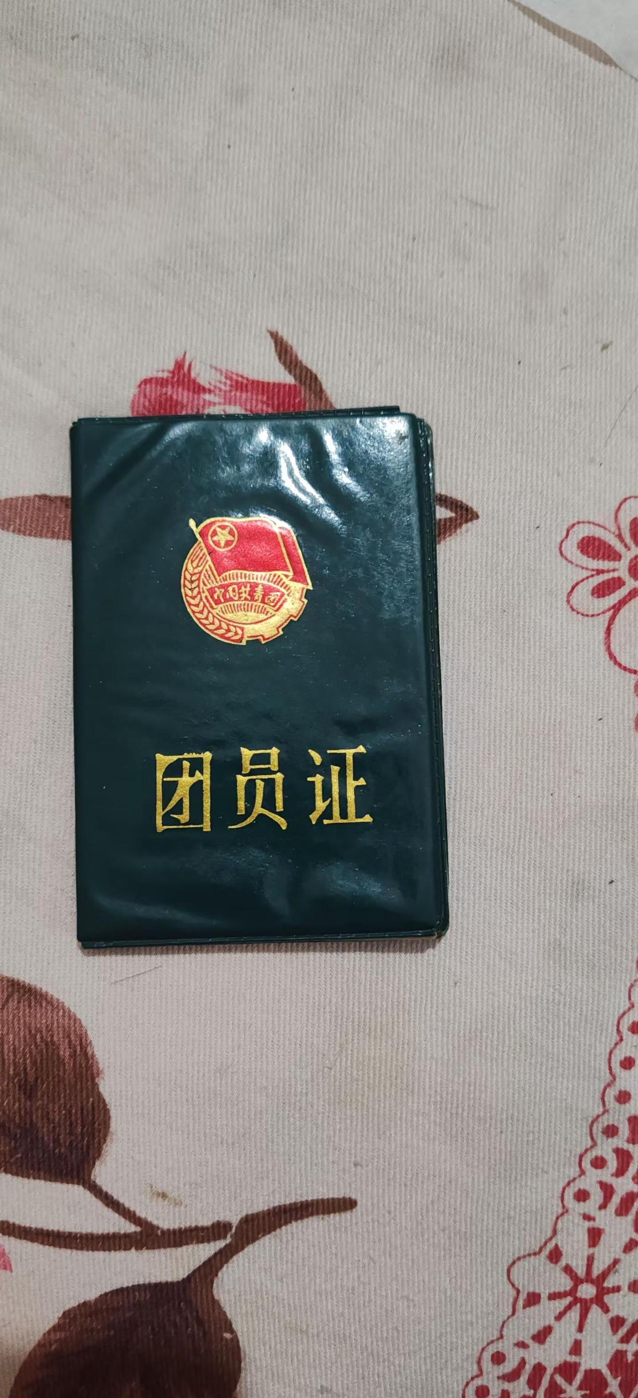收拾旧物翻出这本2003年的团员证。照片上一脸青涩，那时候总盼快点长大。以为长大
