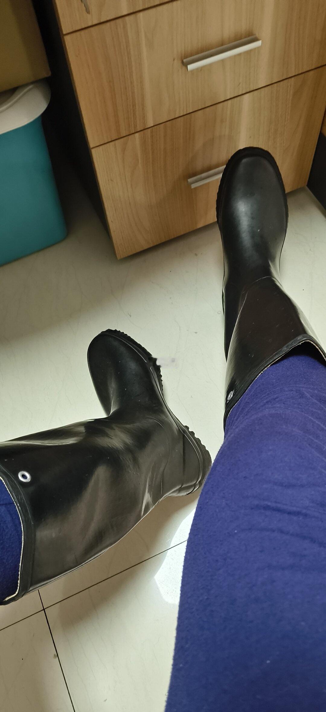 雨靴 舒服的靴子 这一秒我正穿的鞋
