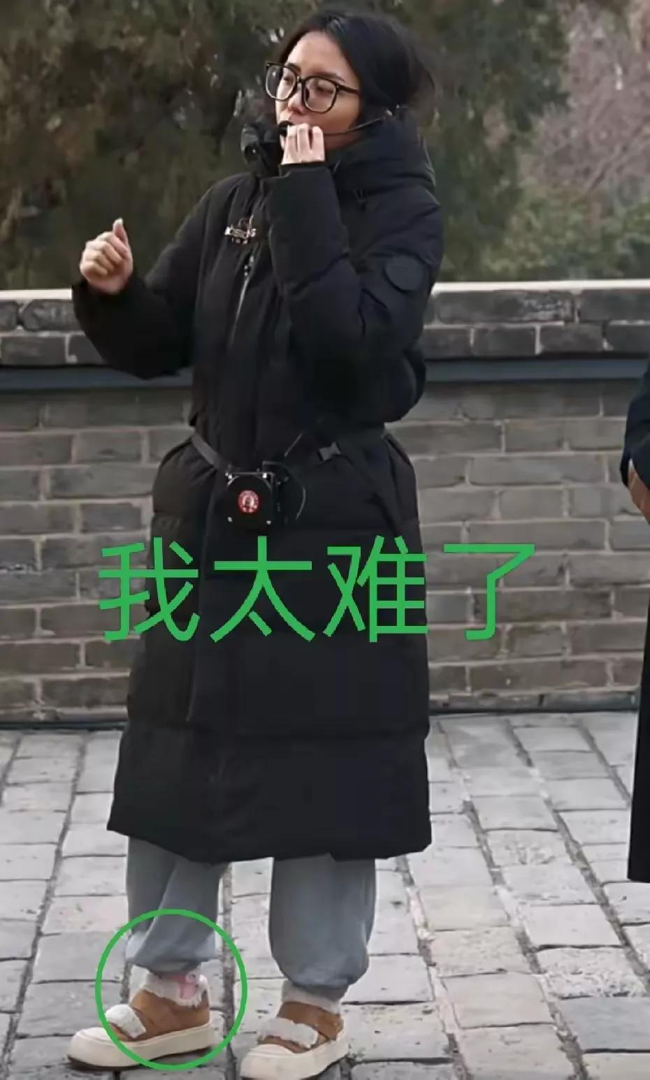 真的是被批的一无是处
这位简称“鸡窝头”，
邯郸的讲解员。
真的是大煞风景，
也