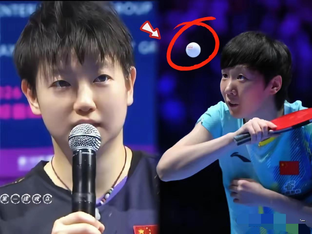 刚看完澳门世界杯的采访，忍不住嗤笑一声。
​王曼昱1比4败给孙颖莎，捧了亚军。要