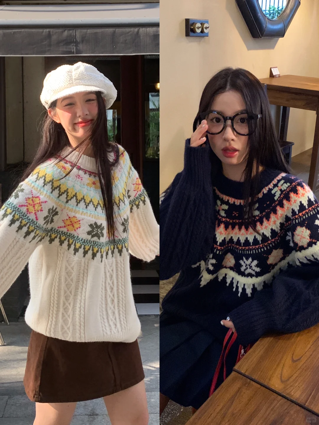 OOTD｜一些秋日复古感视觉look