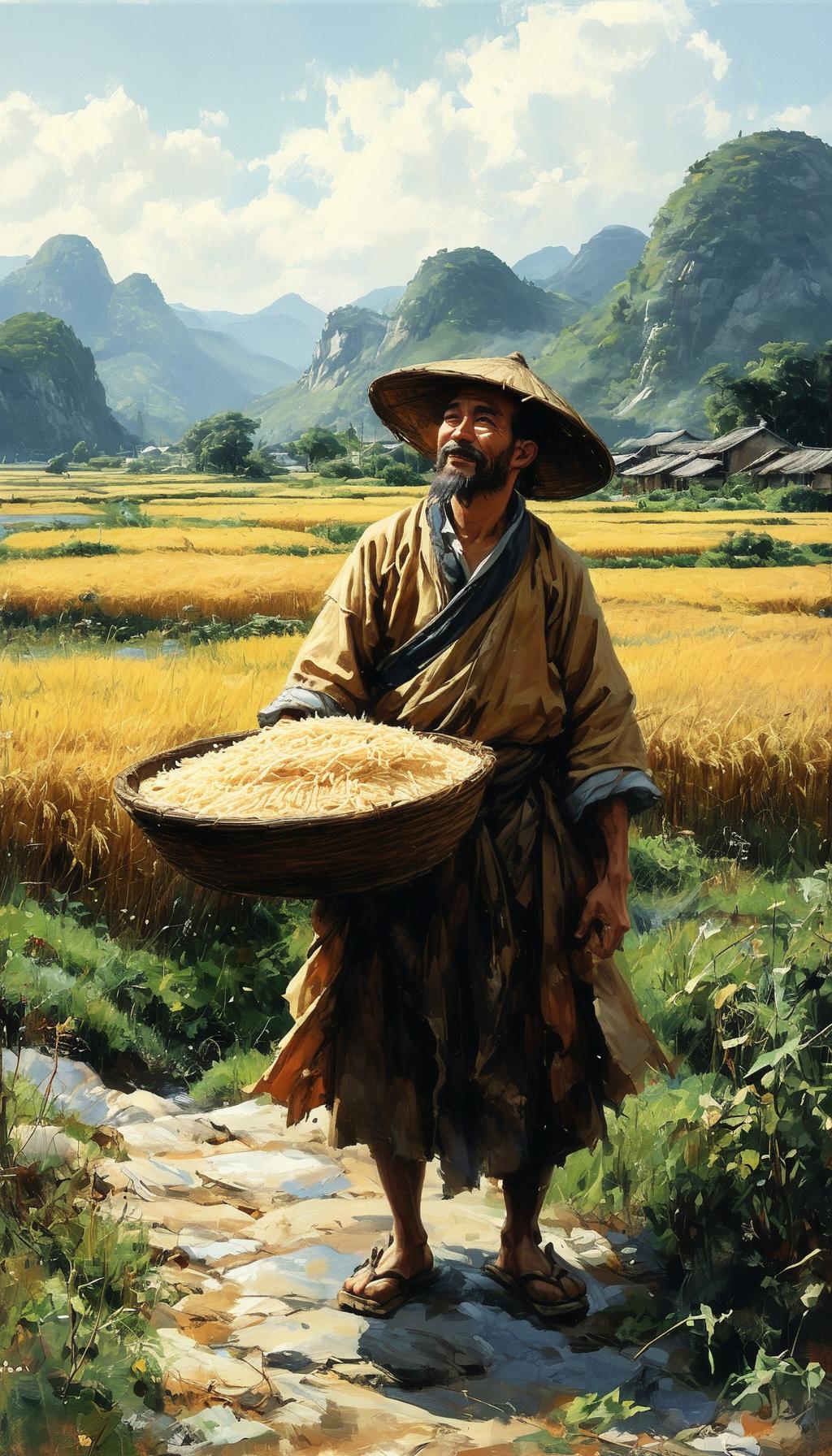 一饭千金：一碗饭的智慧与大度
古人云：“一饭千金”，听起来似乎是一句夸张的谚语，