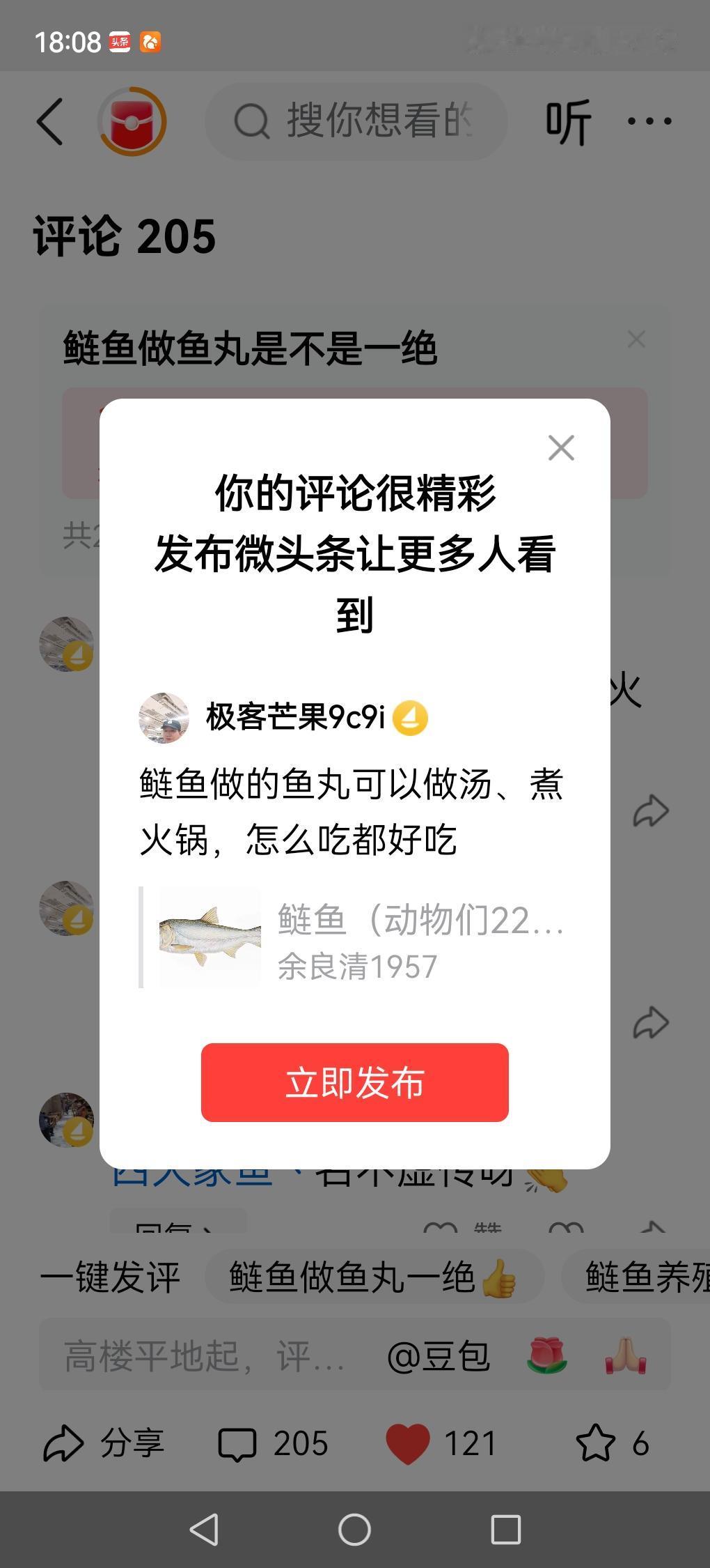鲢鱼做的鱼丸可以做汤、煮火锅，怎么吃都好吃。