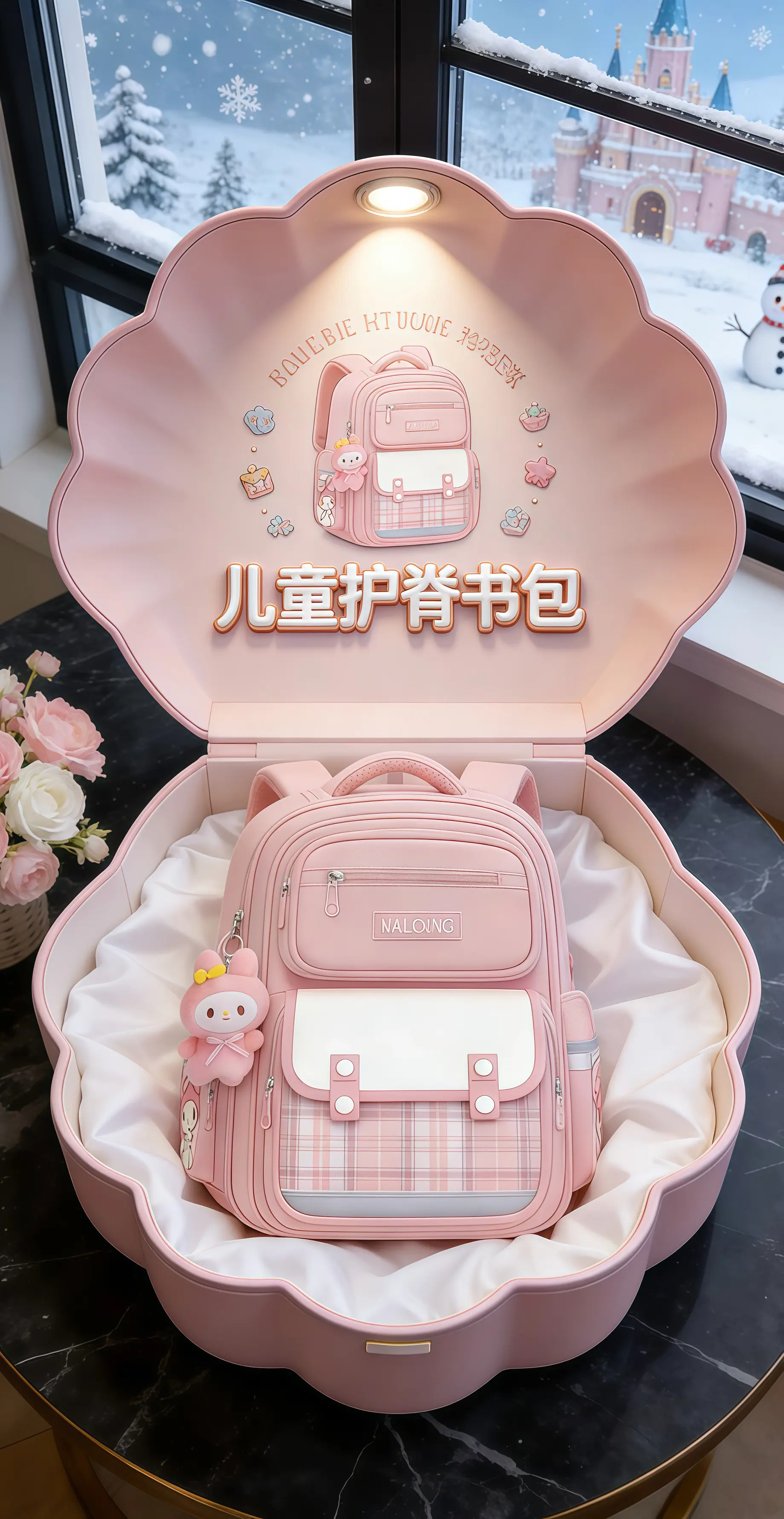 儿童护脊书包 开学书包推荐 儿童双肩包 学生书包 书包推荐