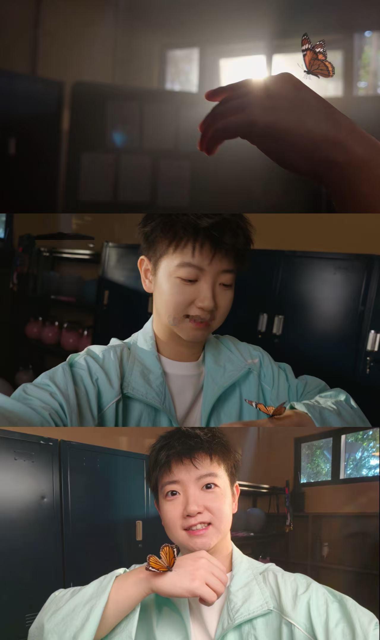 孙颖莎Links梦幻联动孙颖莎要成为孙颖莎 孙颖莎在球场上气场全开，在links