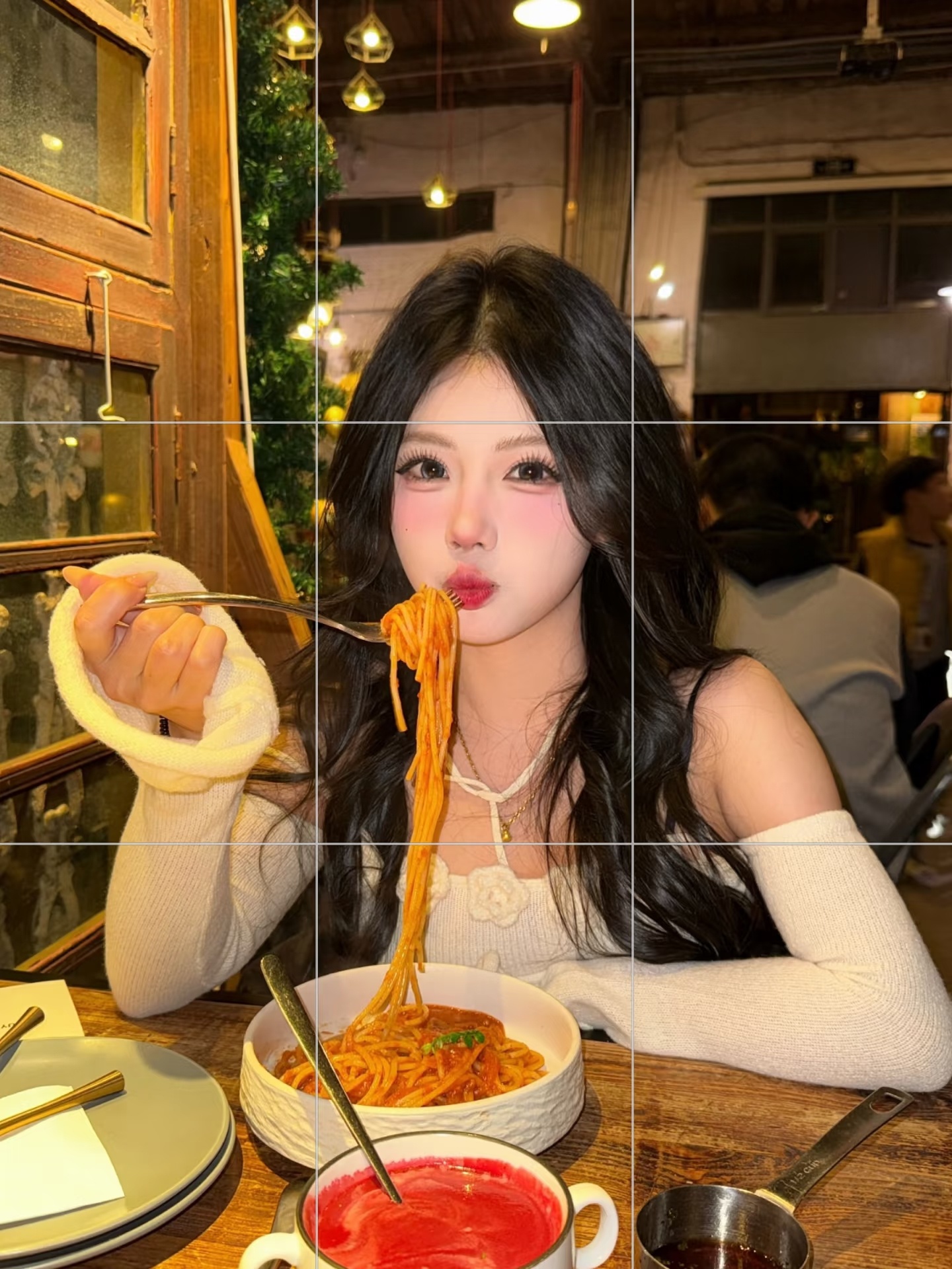 存一些吃漂亮饭的拍照姿势📸 