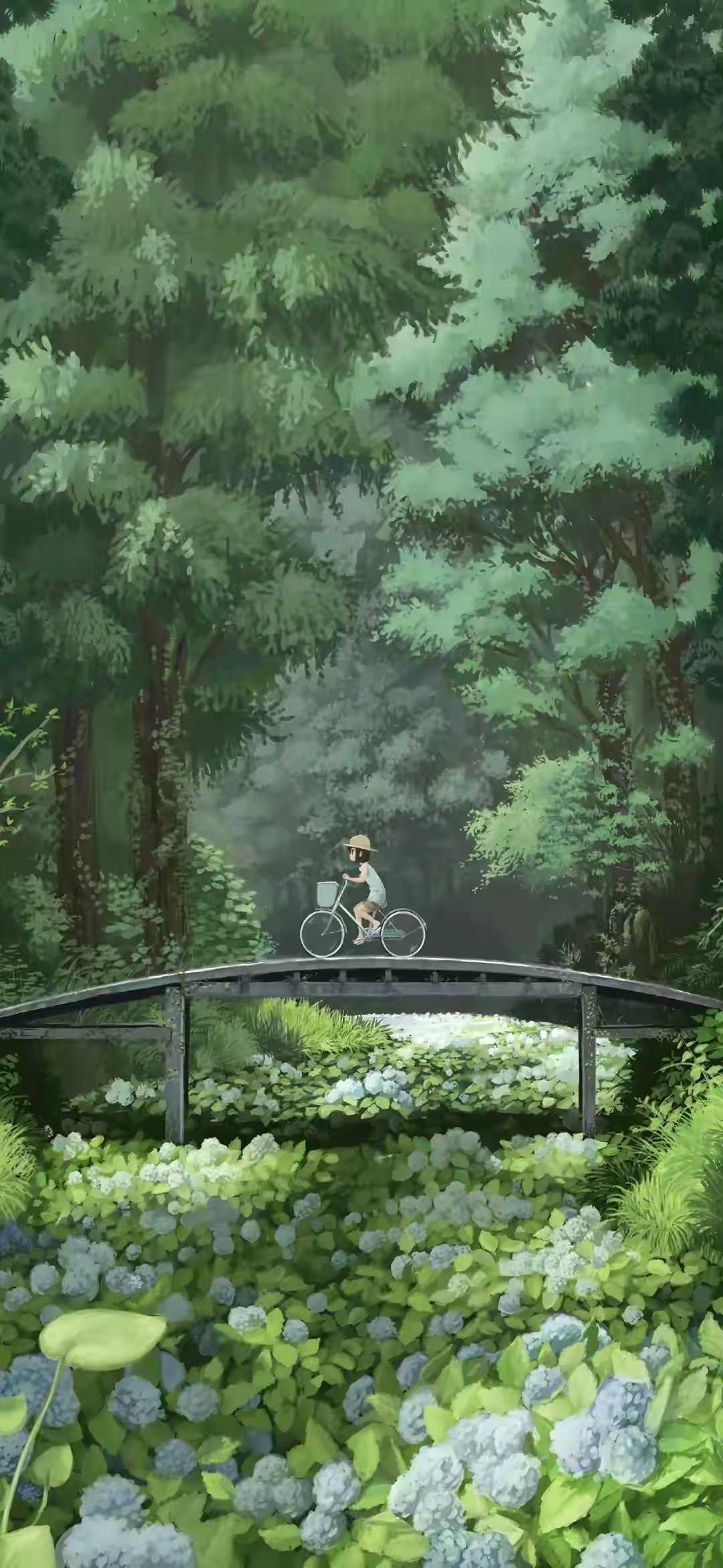 “手机锁屏壁纸 ｜ 动漫。” 